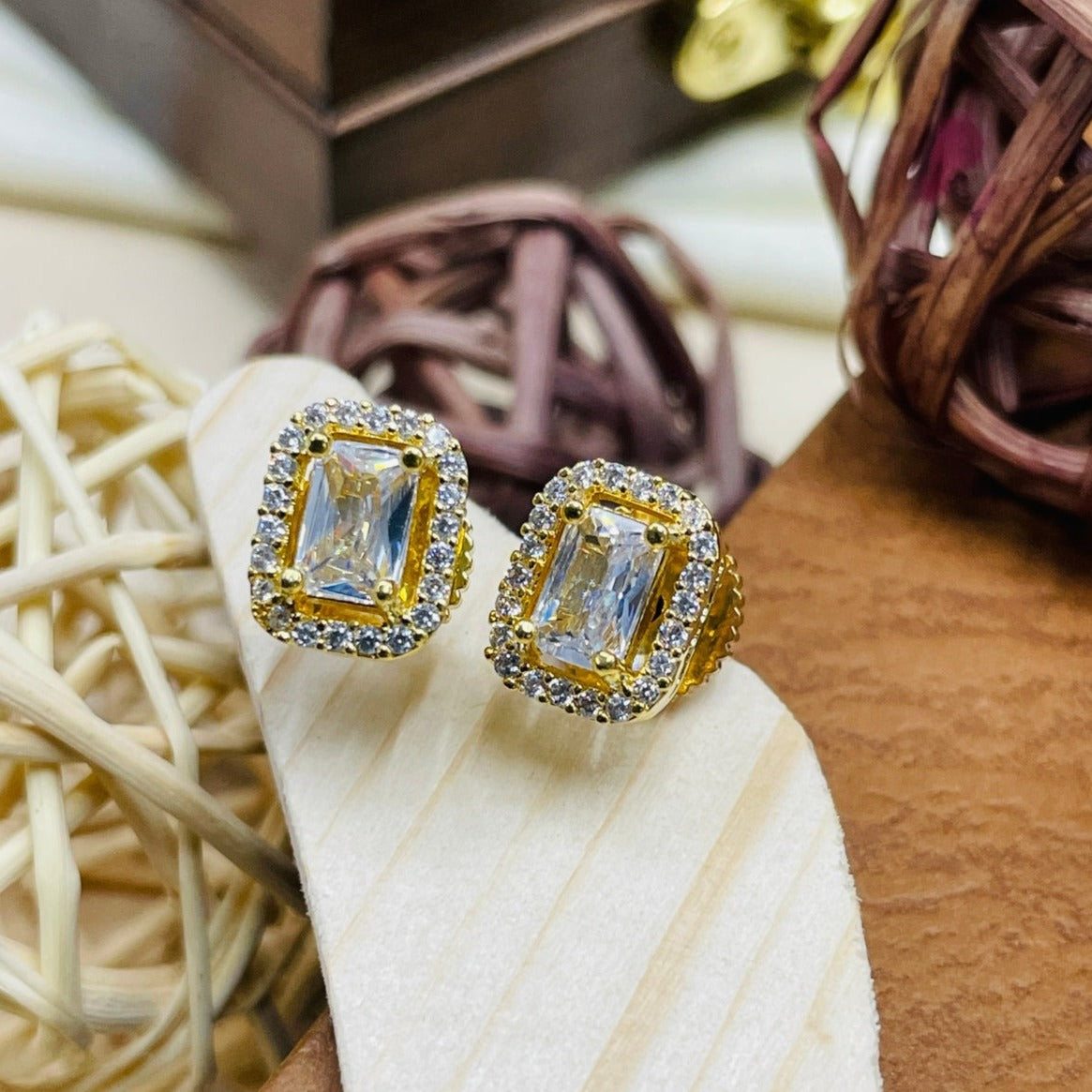 Bewitching High Quality CZ Studs - Abdesignsjewellery