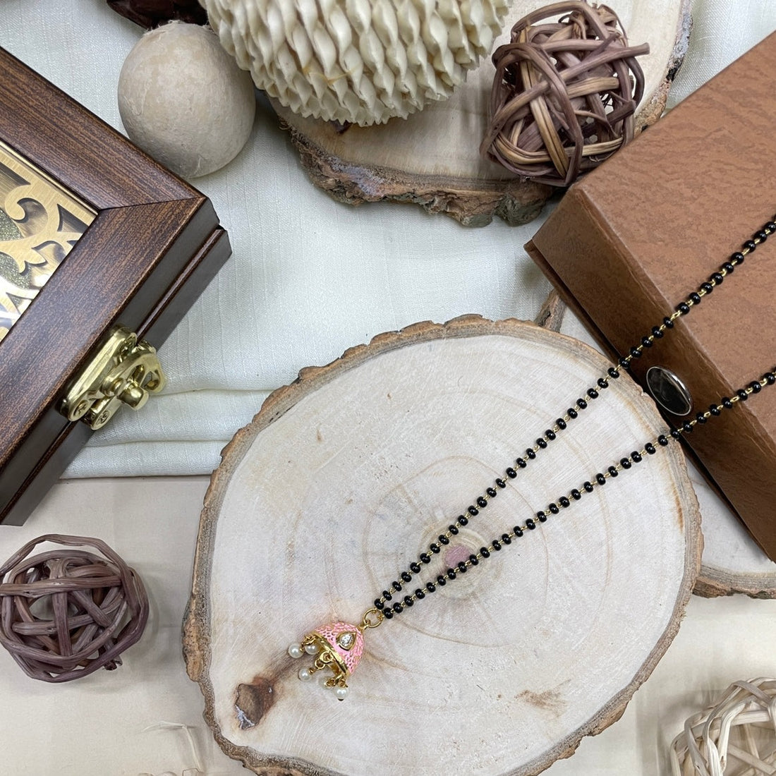 Attractive Polki Mangalsutra - Abdesignsjewellery