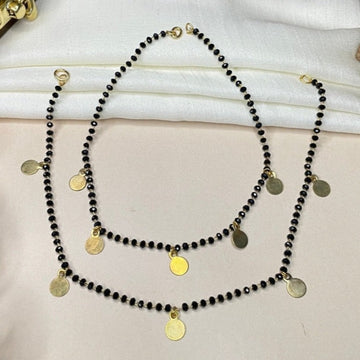 Charming Round Crystal Bead Anklet - Abdesignsjewellery