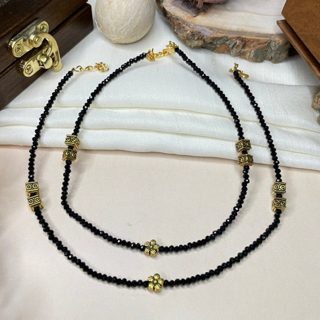 Lovely Crystal Bead Anklet