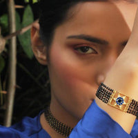 Thumbnail for Evil Eye With Star Mangalsutra Bracelet