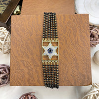 Thumbnail for Gold Plated Evil Eye Star Mangalsutra Bracelet - Abdesignsjewellery
