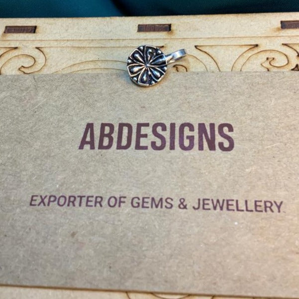 Daisy Flower Silver Nose Pin - Abdesignsjewellery