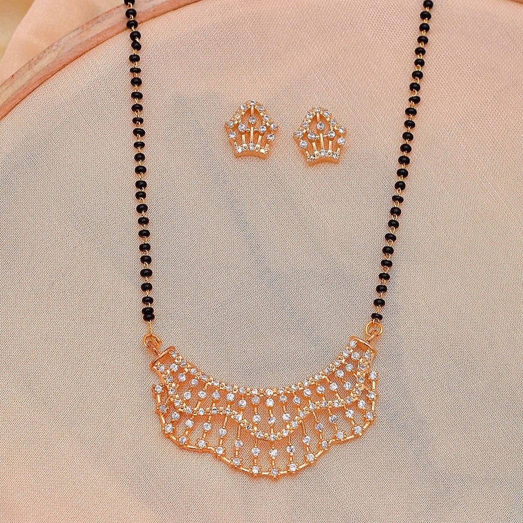 Dailywear Gold Plated Mangalsutra - Abdesignsjewellery