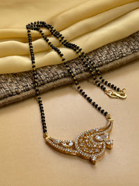 Thumbnail for Oversized Gold Plated Diamond Mangalsutra