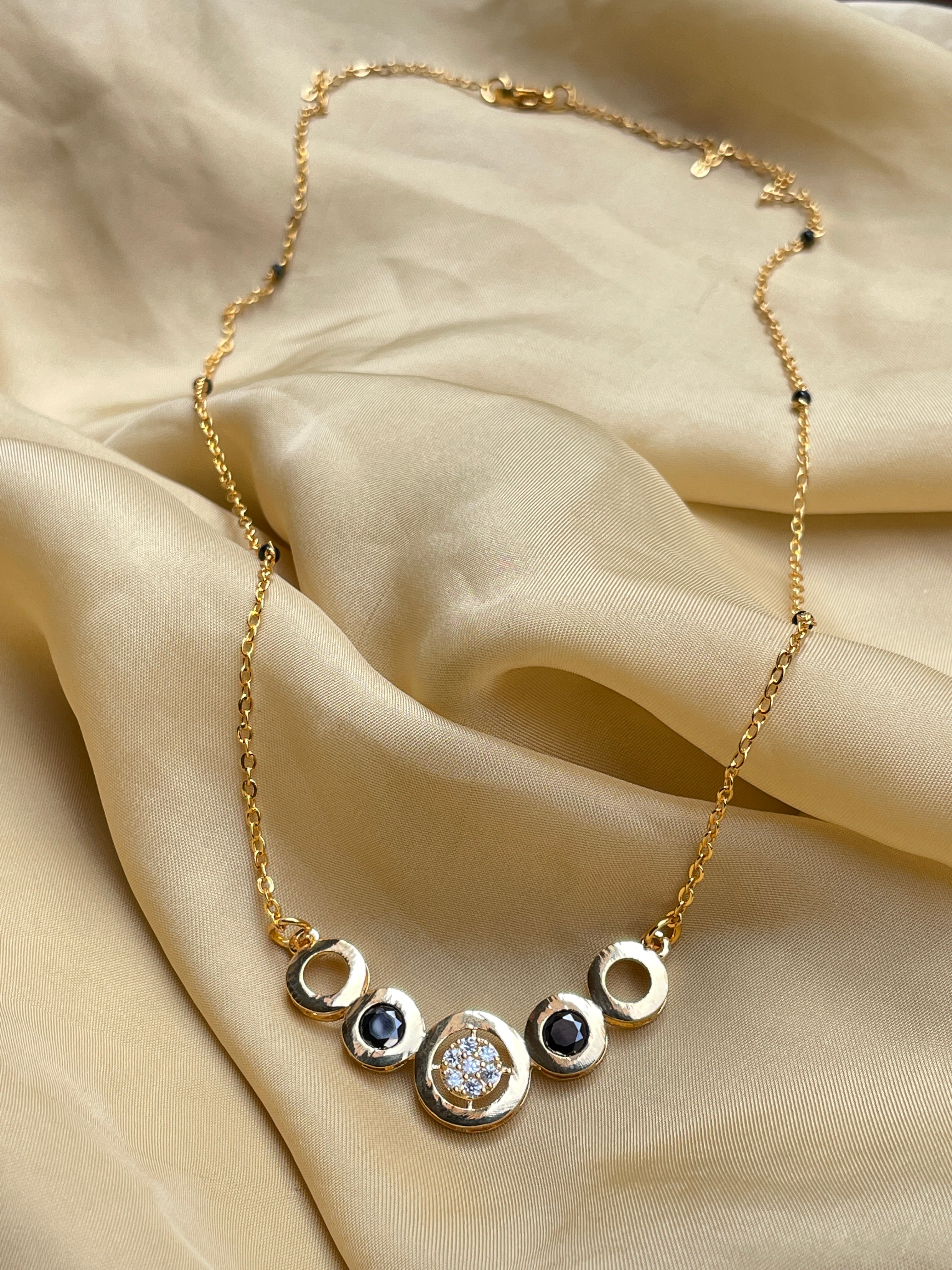 Yami Gautam Wedding Inspired Timeless Gold Plated Fine Mangalsutra