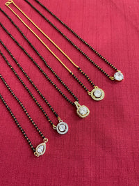 Thumbnail for Combo of 5 American Diamond Mangalsutras - Abdesignsjewellery