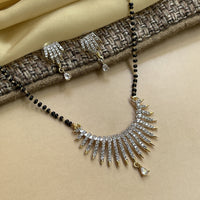 Thumbnail for Classic Gold Plated Diamond Mangalsutra